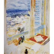 Họa phẩm “Cửa sổ” của Pierre Bonnard